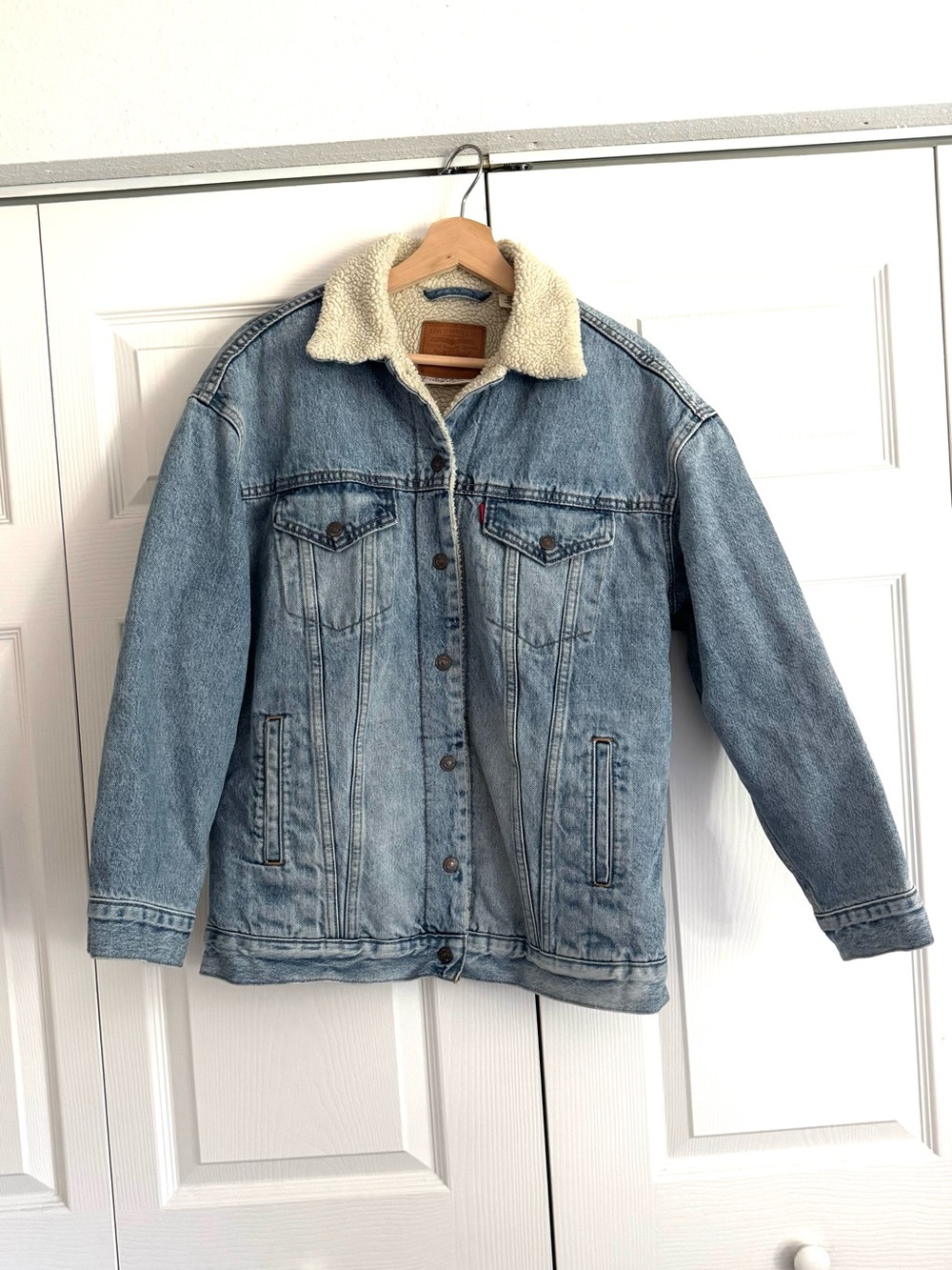 Levi's Denim Sherpa-Lined Jacket